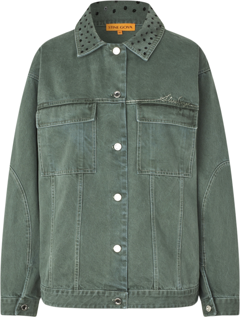 2393 Denim, Oversized Pockets Jacket